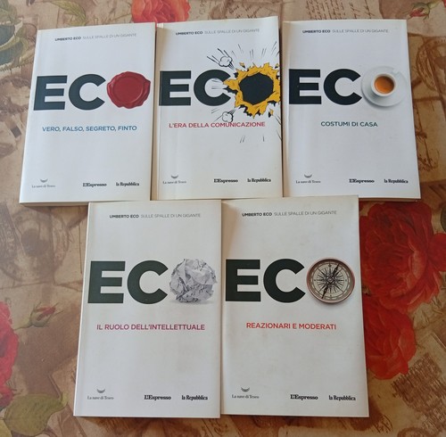Umberto eco sulle spalle - eco, un
