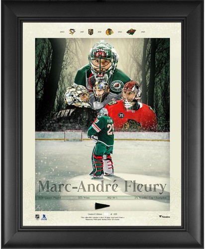 Marc andre fleury wild framed - marc-andre,