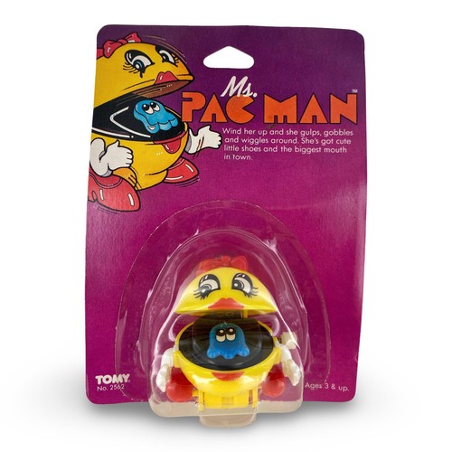 Figurina pac man 1982 tomy - figurina,
