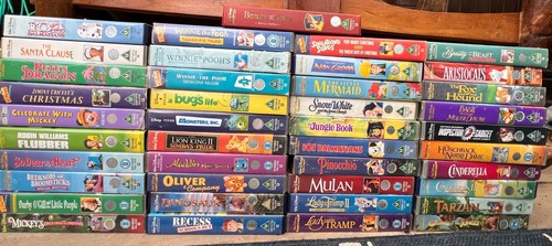Disney vhs collection choose - vhs,
