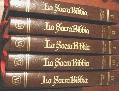 Sacra bibbia volumi - sacra,