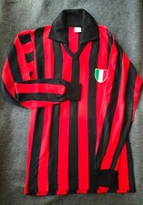 MILAN VECCHIA MAGLIA SHIRT CAMISETA VINTAGE ANNI 70 ACRILICO RIVERA BARESI FOTO⬇