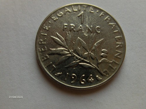 Franc semeuse 1964 - , 1