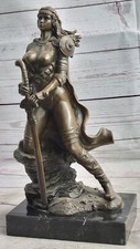 Femmina Europeo Bronzo Statue