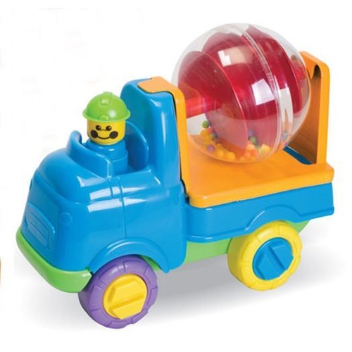 Fun time push along - along, spinning