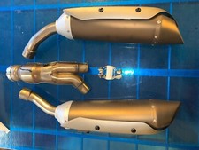 SCARICHI ORIGINALI YAMAHA R1-SP 2006 COME NUOVI - exhaust pipes with Y cat