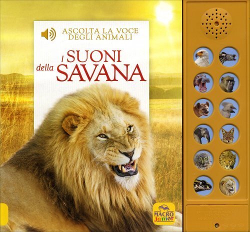 Libro suoni della savana - libro,