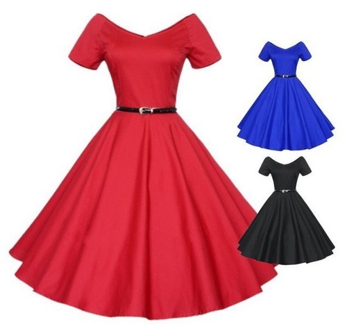 Abito ballo hepburn anni 50 - abito, da