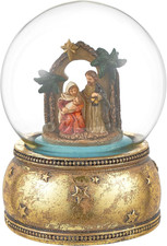 Palla Di Neve in Vetro, Resina