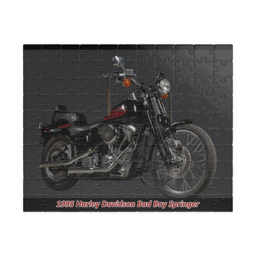 Puzzle harley davidson bad boy - bad,