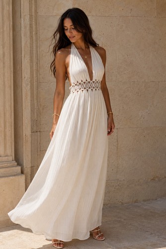Zara abito midi lucido - abito,