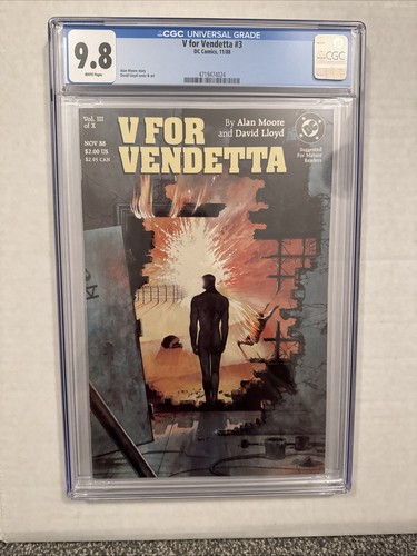 For vendetta cgc - vendetta, 9.8