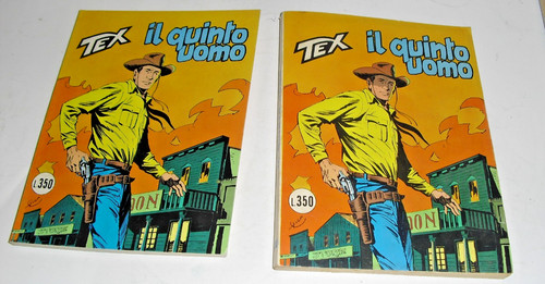 Tex 180 quinto uomo lire - 180,