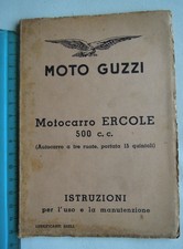 Moto Guzzi ERCOLE 500cc