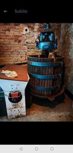 Torchio per uva - per,
