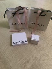 Originali PANDORA 2 Scatole e  2 Buste Confezioni Regalo. NUOVE