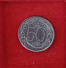 Italia repubblica moneta da 50