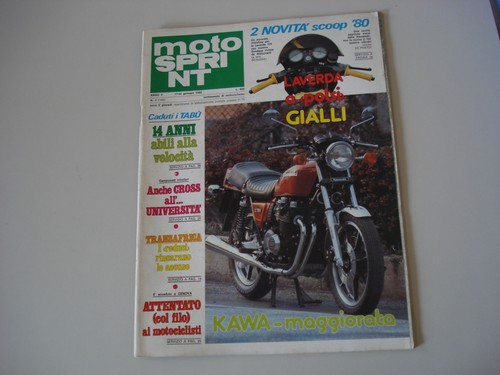 Motosprint 1980 prova moto - motosprint, 3/1980