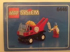 LEGO 6446 LEGOLAND Gioco SOLO ISTRUZIONI Crane Truck Carro attrezzi
