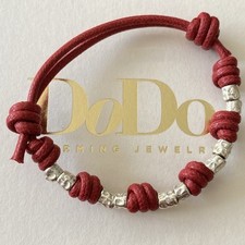 Dodo pomellato bracciale rosso - bracciale,