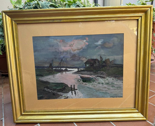 Antico dipinto 800 - -,