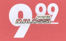 Adesivo Vintage Sticker Aufkleber Autocollant Moto Tuning MALOSSI Original Fluo