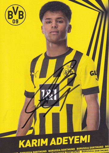 Autografo karim adeyemi - autografo,