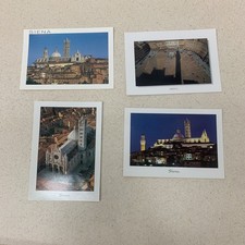 4 cartoline d'epoca Siena Italia Duomo mai usate