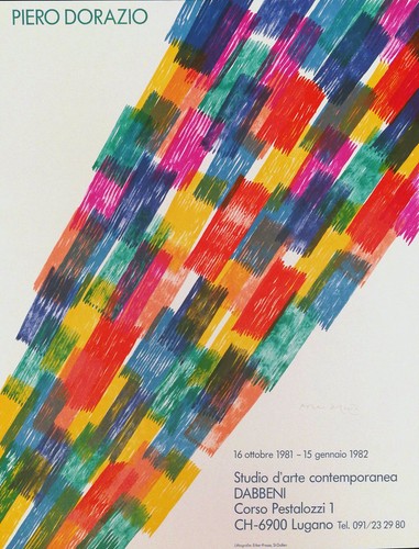 Piero dorazio lugano - dorazio:, 1981