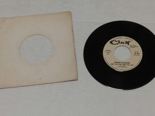 Disco giri adriano - 45, giri-