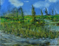 Quadro Antico Paesaggio IN