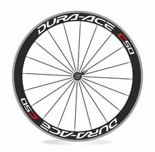 dura-ace c50 shimano kit adesivi stickers per ruote
