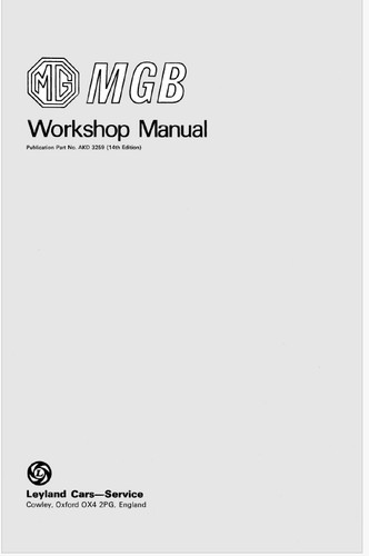 Mgb workshop manual - mgb––,
