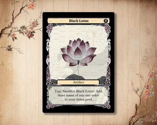 Black lotus mtg - lotus,