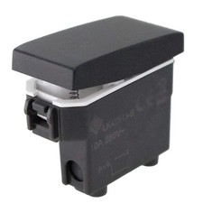 Button with bell - button,