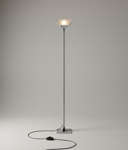 Gray papillona floor - papillona, lamp
