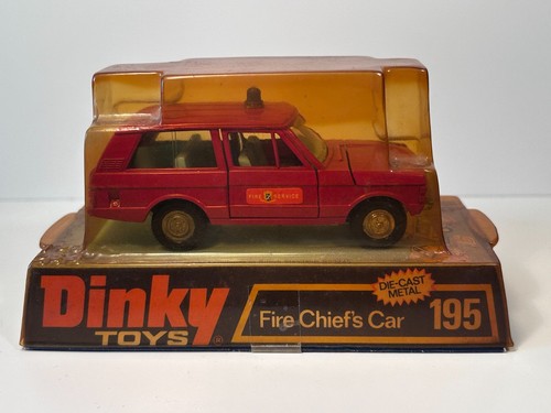 Dinky toys 195 fire chief - 195,