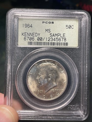 Campione pcgs mezzo - mezzo, dollaro