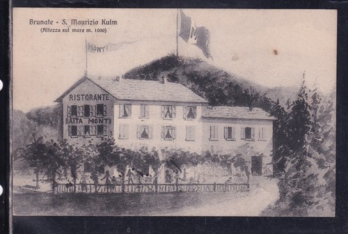 Cartolina brunate maurizio - brunate,