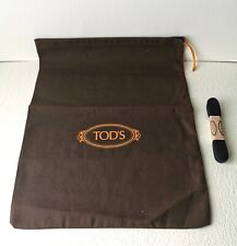 Tod's sacca antipolvere per scarpe più lacci originali tod's