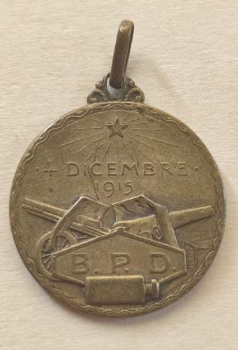 Medaglia bpd artiglieria - medaglia, prima