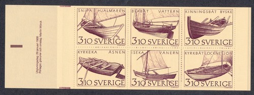 Svezia 1671b barche interne - #1671b,