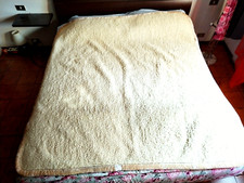 ✅COPRIMATERASSO IN 100% PURA LANA MERINOS Coperta Letto con Elastici agli Angoli