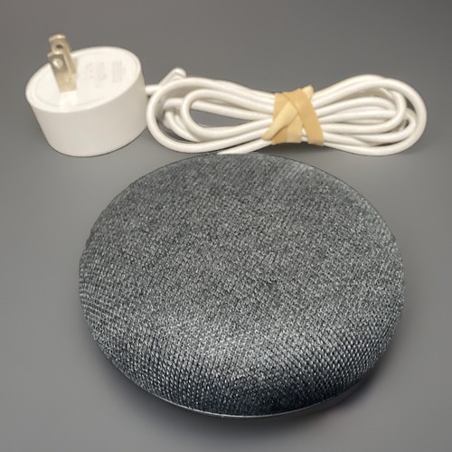 Google home mini black smart - home,