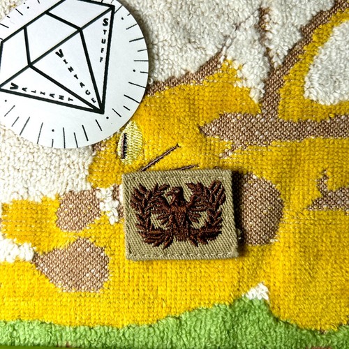 Patch emblema colletto