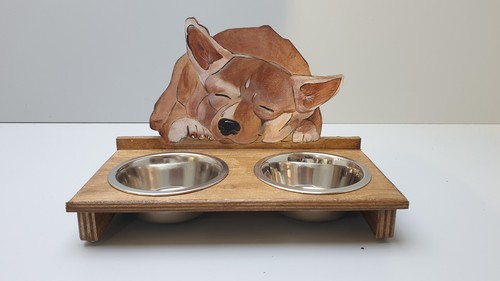 Porta ciotole per cani - , di