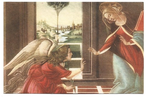 Antica cartolina quadro - cartolina,