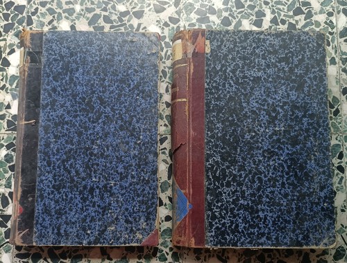 Coppia libri antichi - di, antichi,