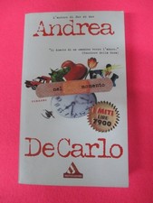 *book libro NEL MOMENTO di ANDREA De CARLO 2000 MONDADORI   (L56c)