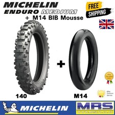 Pneumatici Posteriori Michelin Enduro 140 + Mousse Michelin M18 BIB - Confezione Combo 1 - OFFERTA